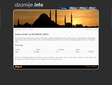 Tablet Screenshot of dzamije.info